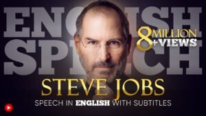 LEARNING ENGLISH WITH SPEECHES: Steve Jobs' Inspiring Stanford Address (Subtitled)